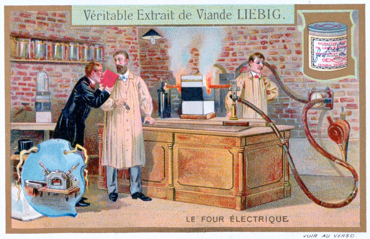O forno elétrico, 1890-1910 de Unbekannt