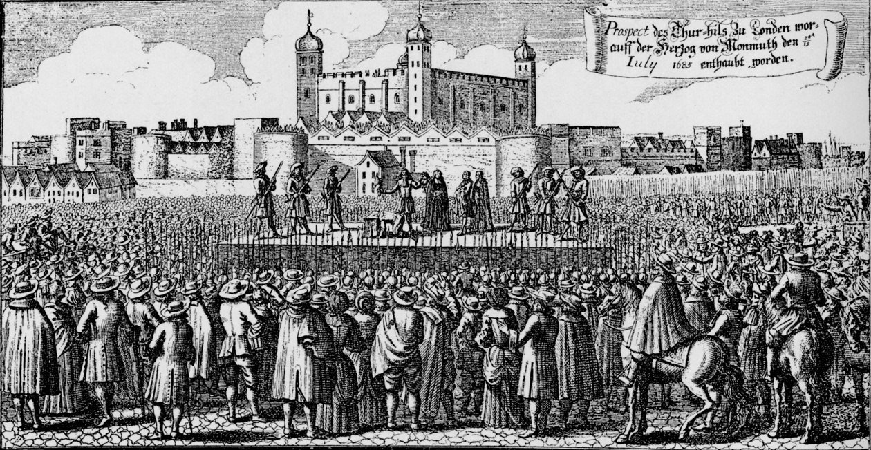 A execução do duque de Monmouth, Tower Hill, Londres, 15 de julho de 1685 1903 de Unbekannt