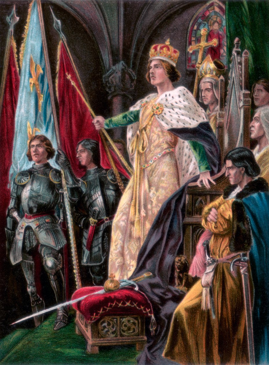 A exortação dirigida a Eduardo IV, Westminster, 29 de junho de 1461, 1902 de Unbekannt