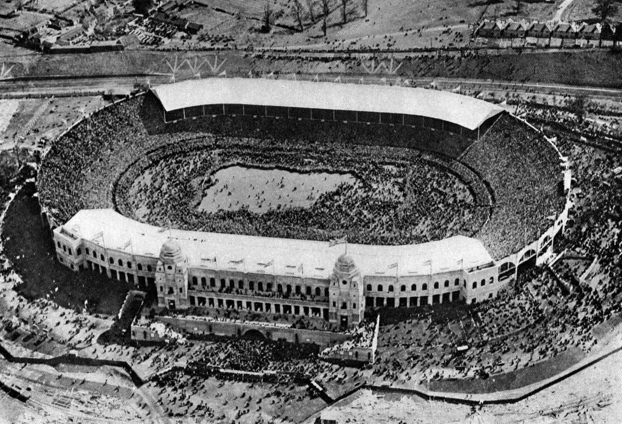 A primeira final da Copa no Estádio de Wembley, Londres, 1923, 1926-1927 de Unbekannt