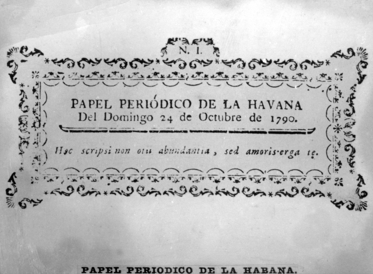 O primeiro jornal impresso, 1790-1804, década de 1920 de Unbekannt