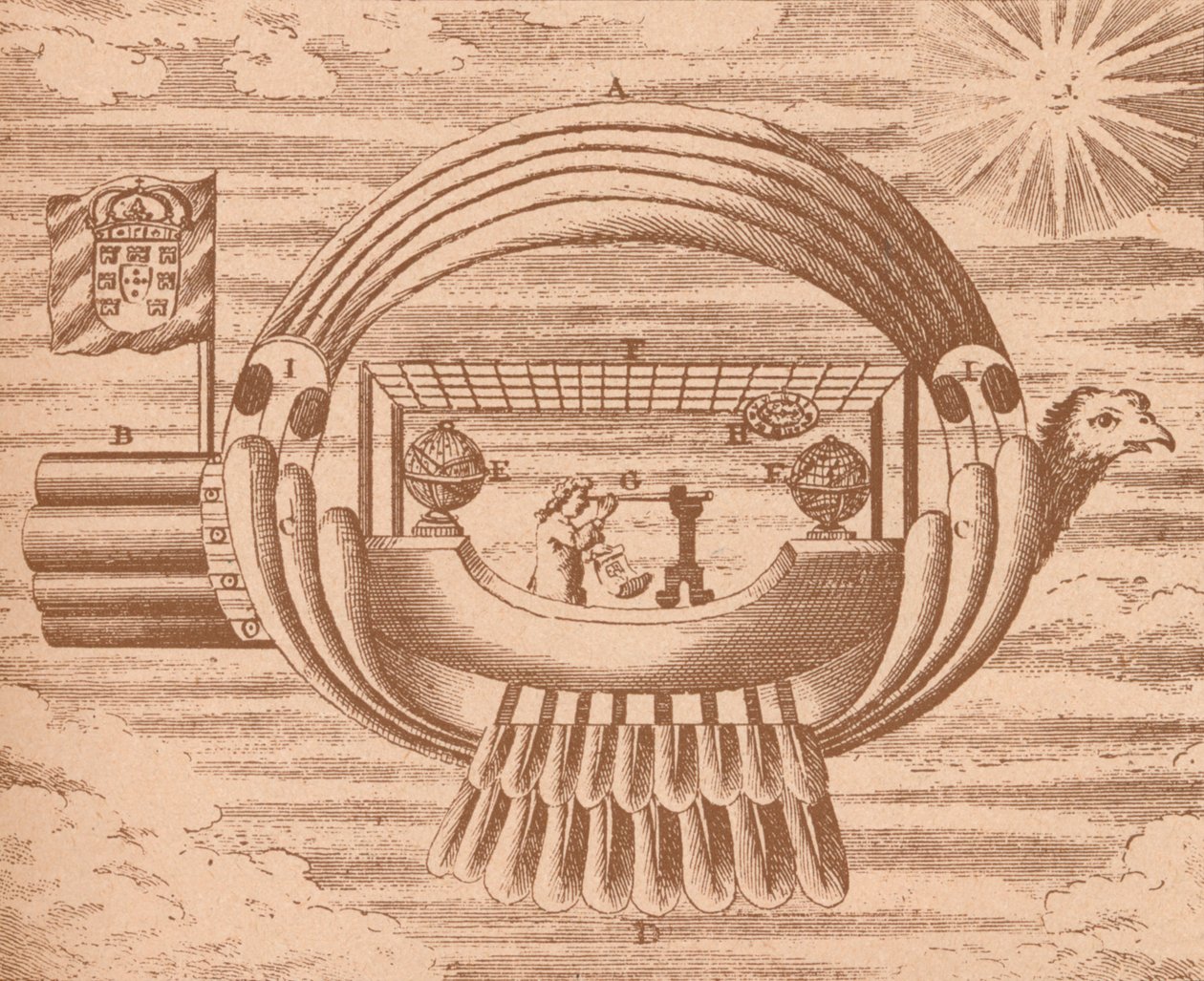 O navio voador, c1709 1919 de Unbekannt