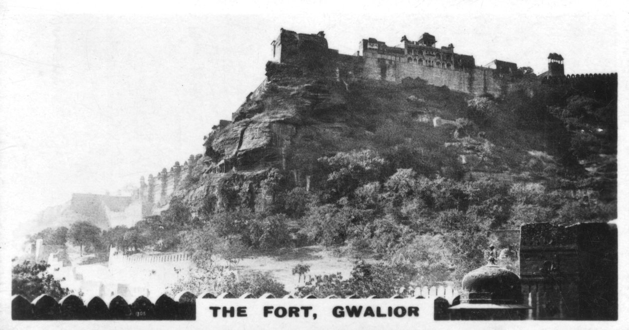 O forte, Gwalior, Madhya Pradesh, Índia, c1925 de Unbekannt