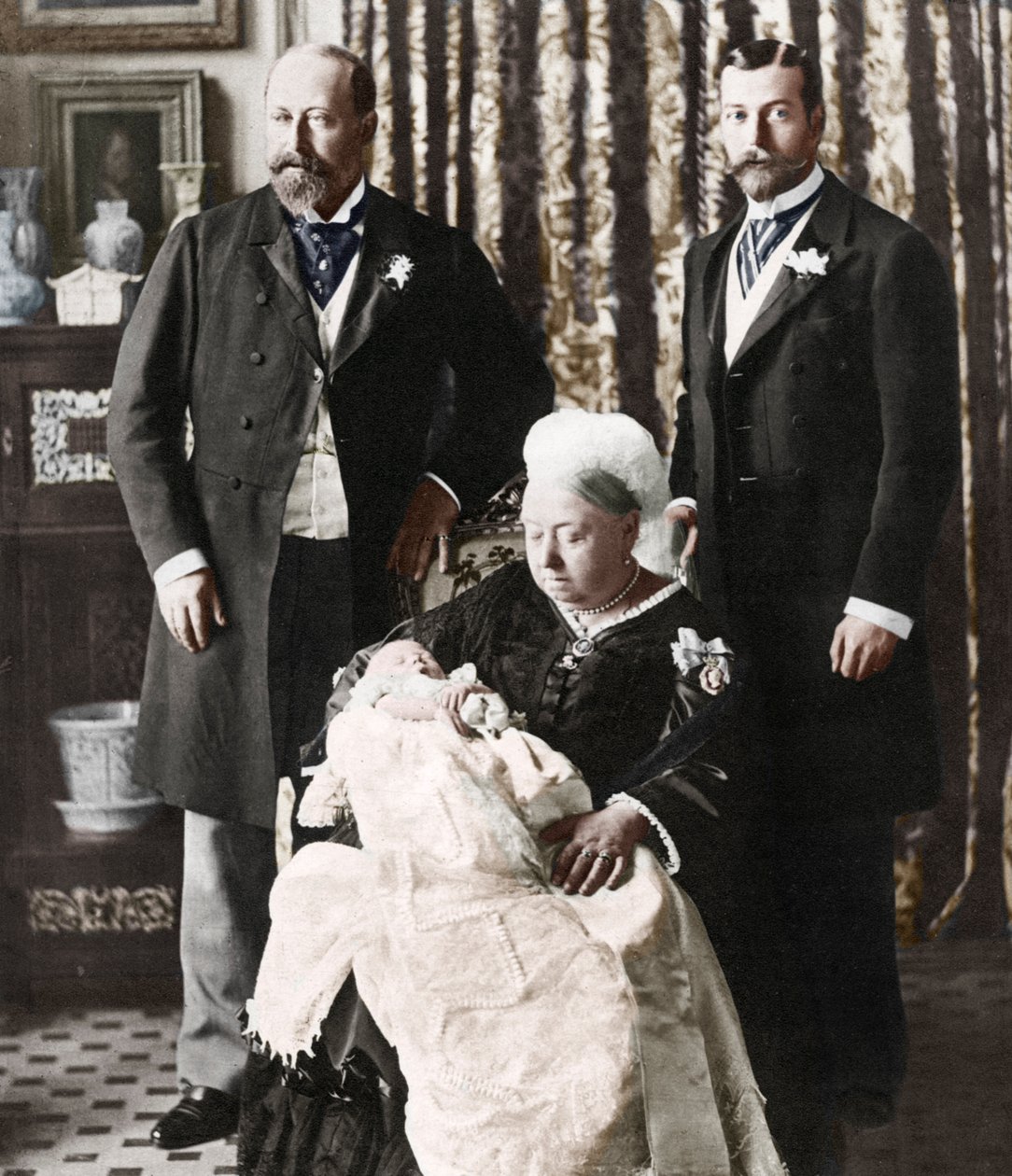 O futuro dia do batismo do rei Eduardo VIII, 16 de julho de 1894 de Unbekannt