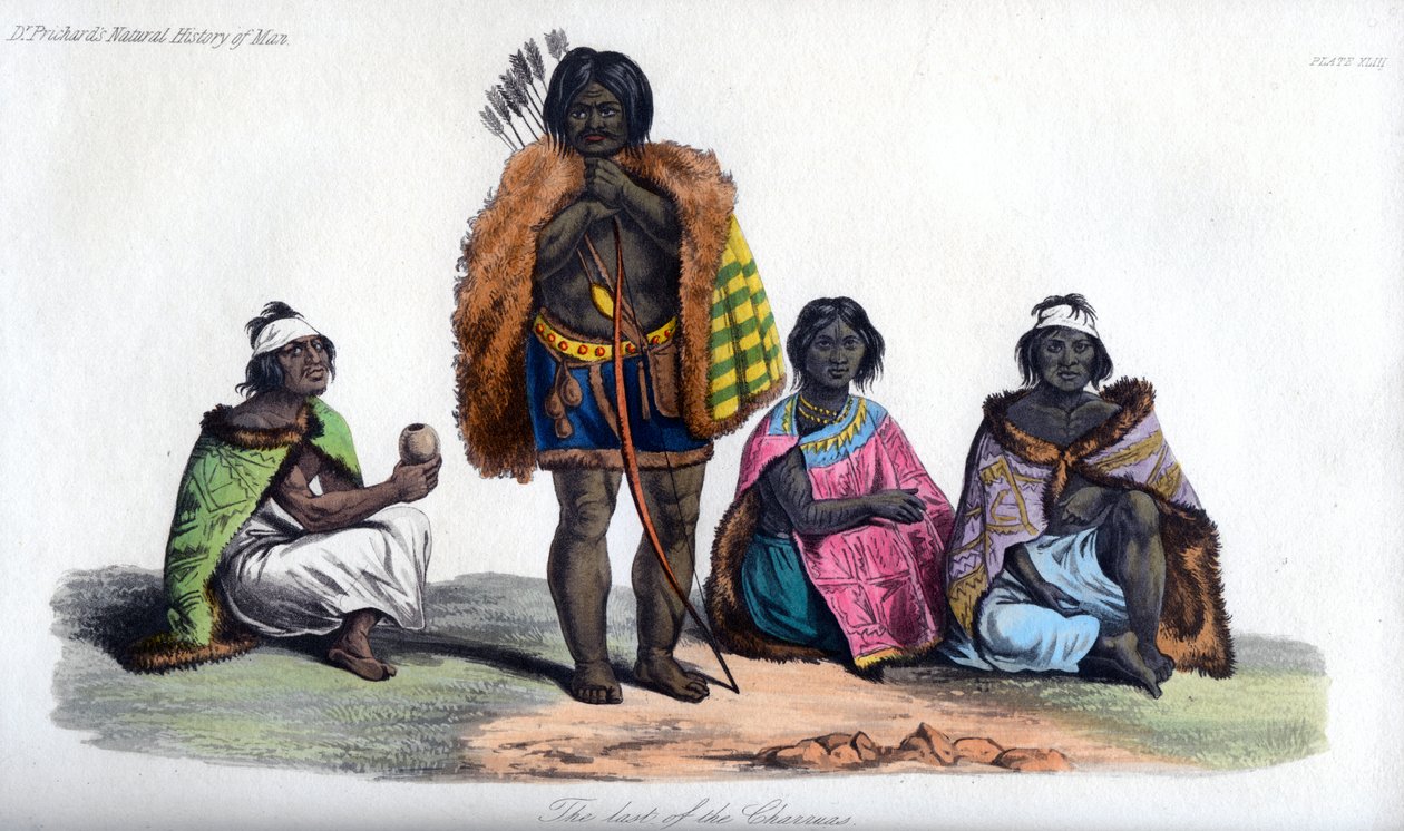 O último dos Charruas, 1848 de Unbekannt