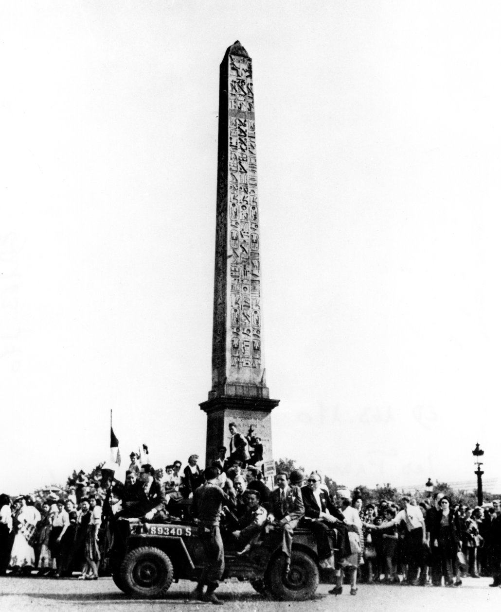 A libertação de Paris, agosto de 1944 de Unbekannt