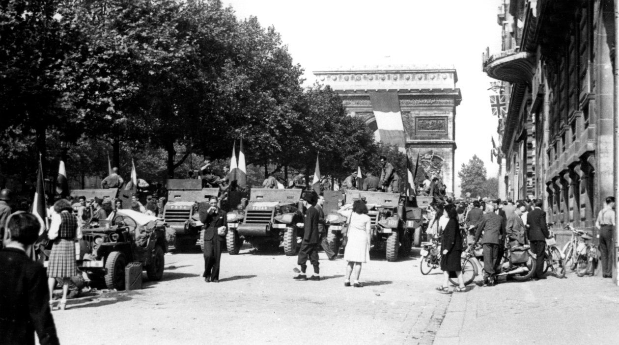 A libertação de Paris, agosto de 1944 de Unbekannt