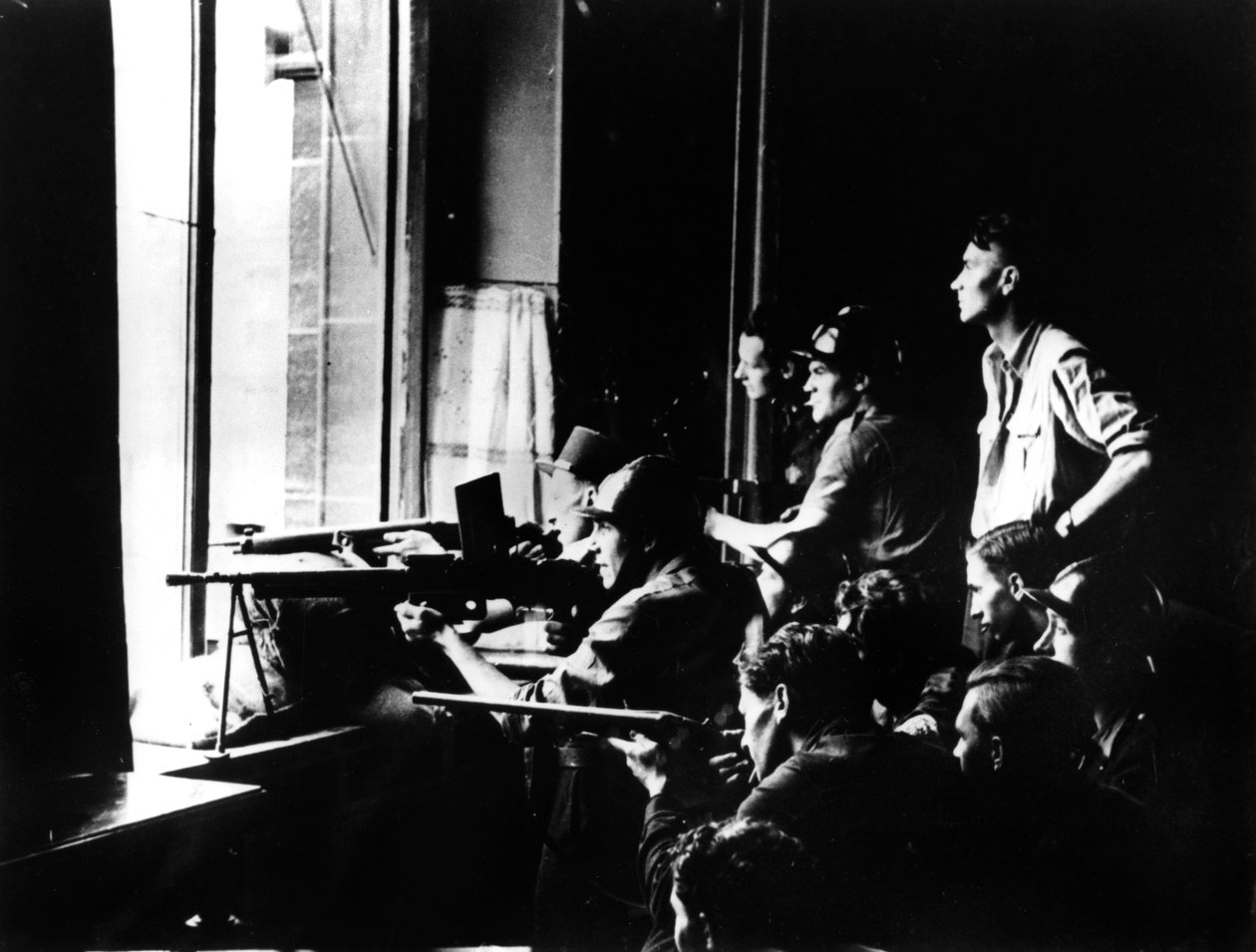 A libertação de Paris, agosto de 1944 de Unbekannt