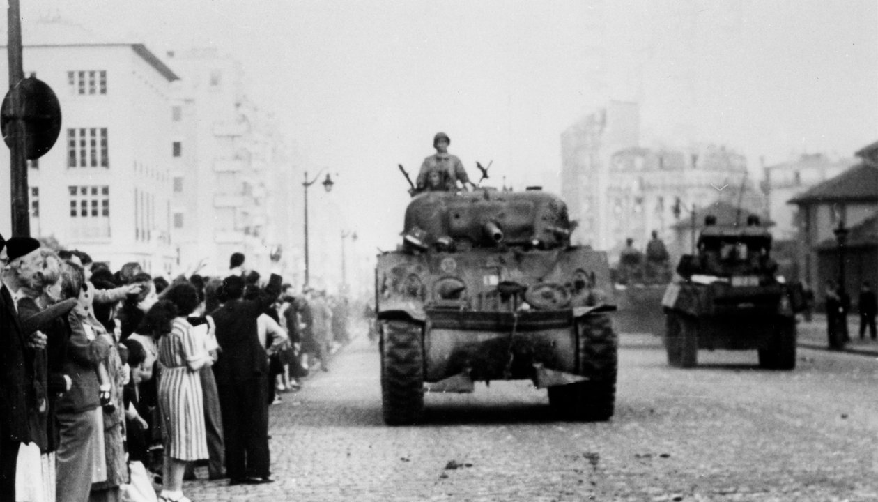 A libertação de Paris, agosto de 1944 de Unbekannt