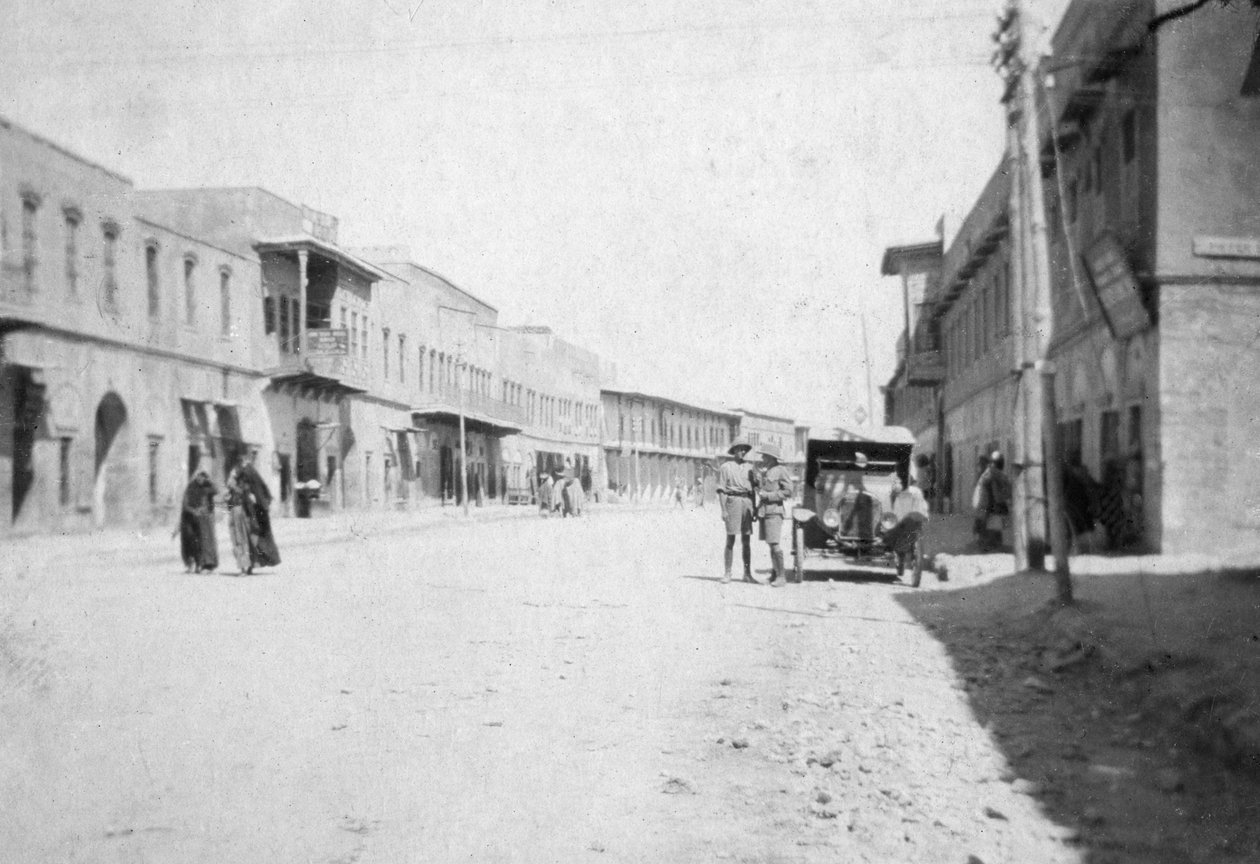 A rua principal de Mosul, Iraque, c1910s de Unbekannt