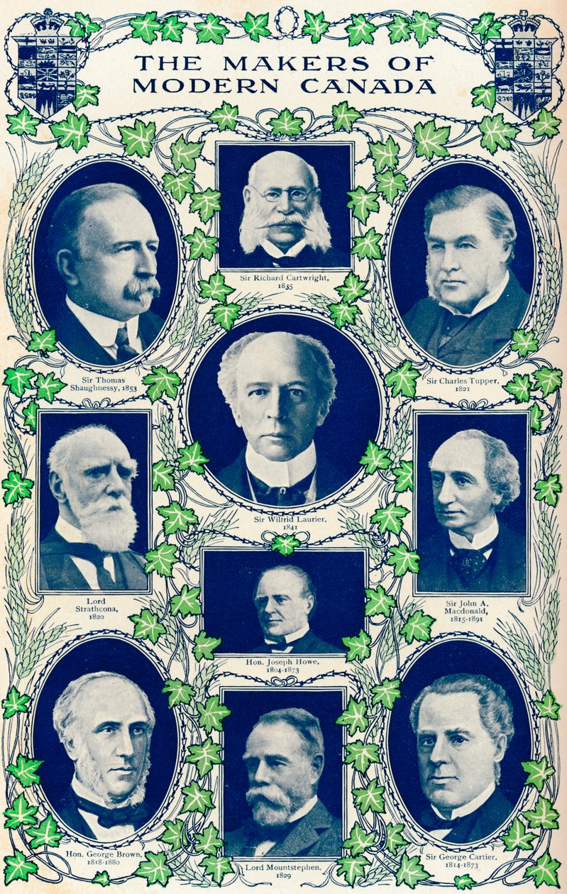 Os fabricantes do Canadá moderno, 1909 de Unbekannt
