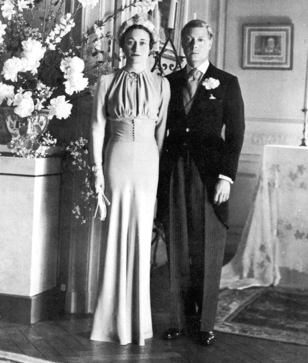 O casamento do Duque de Windsor e Wallis Simpson, 1937 de Unbekannt