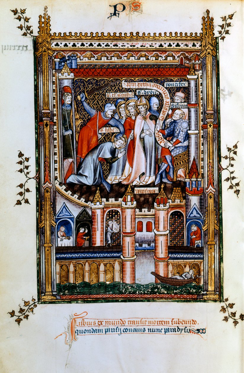 O martírio de Lisbius, 1317 de Unbekannt