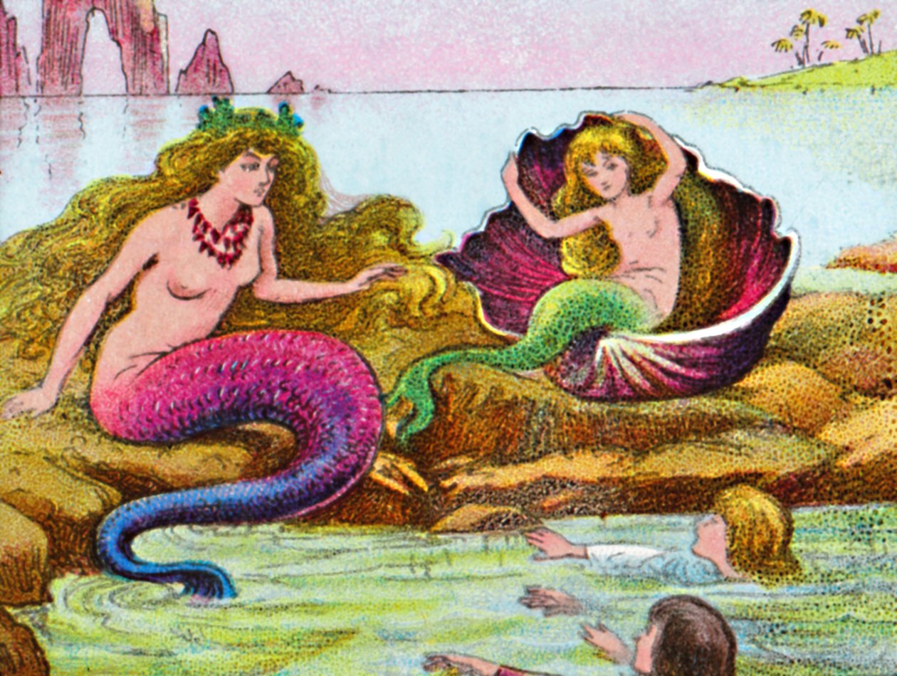 As sereias, c1905 de Unbekannt