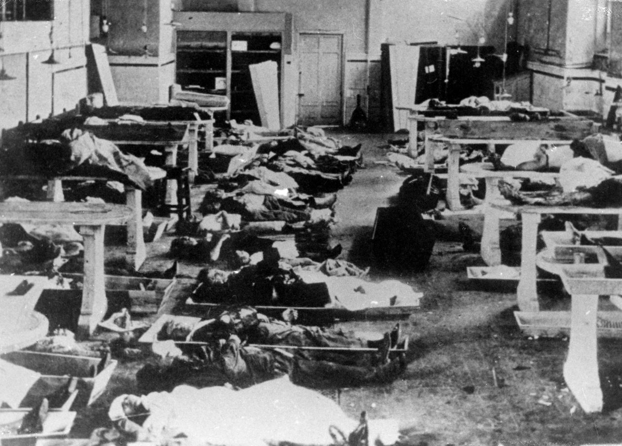 O necrotério, Barcelona, Catalunha, Espanha, Guerra Civil Espanhola, c1936-c1939 de Unbekannt