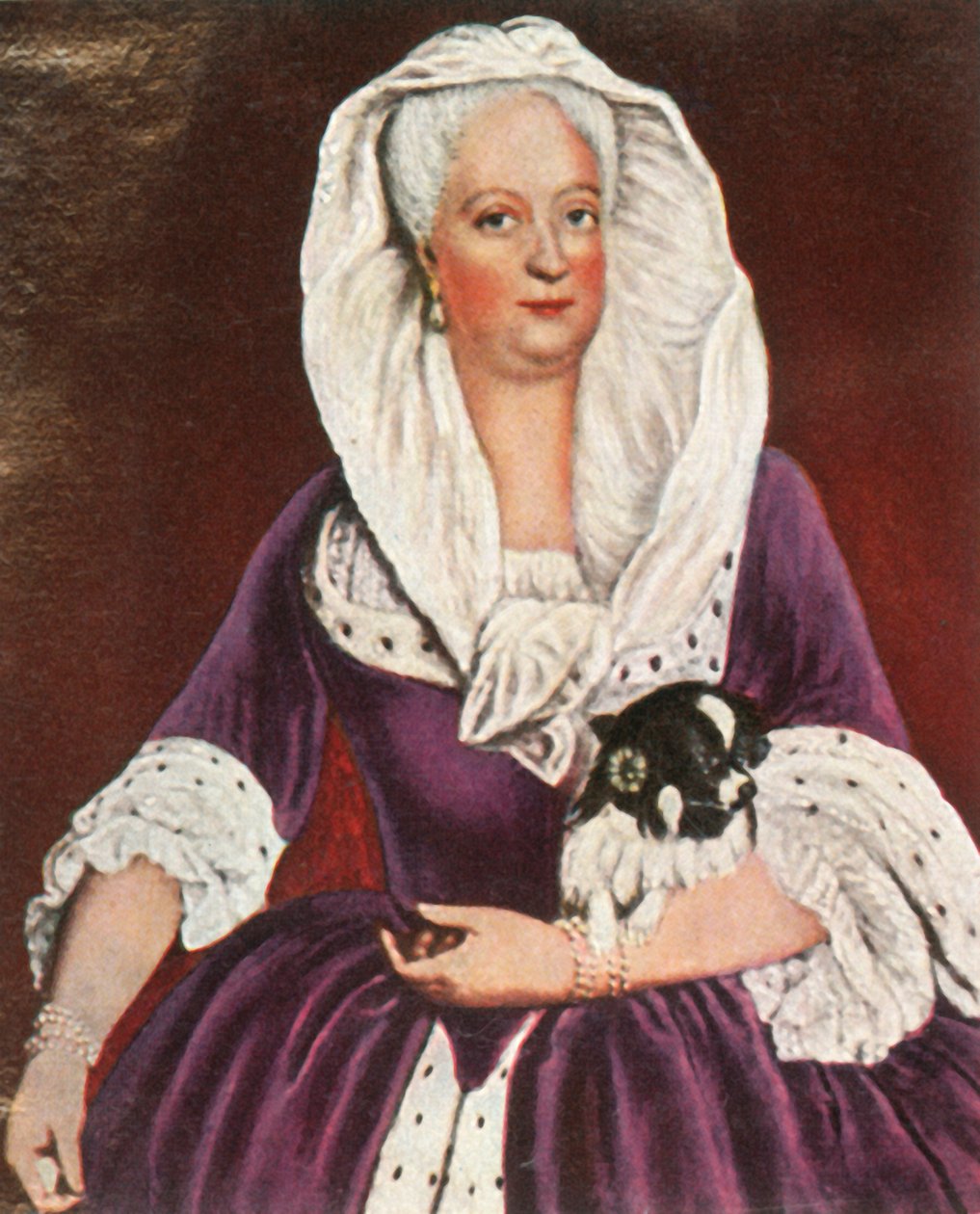 A mãe de Frederico, o Grande, 1726, 1936. de Unbekannt