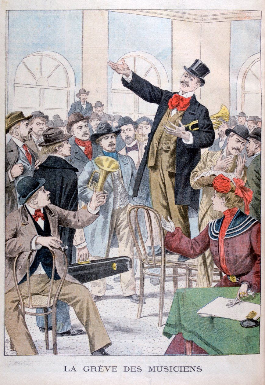 Greve dos músicos, 1902 de Unbekannt