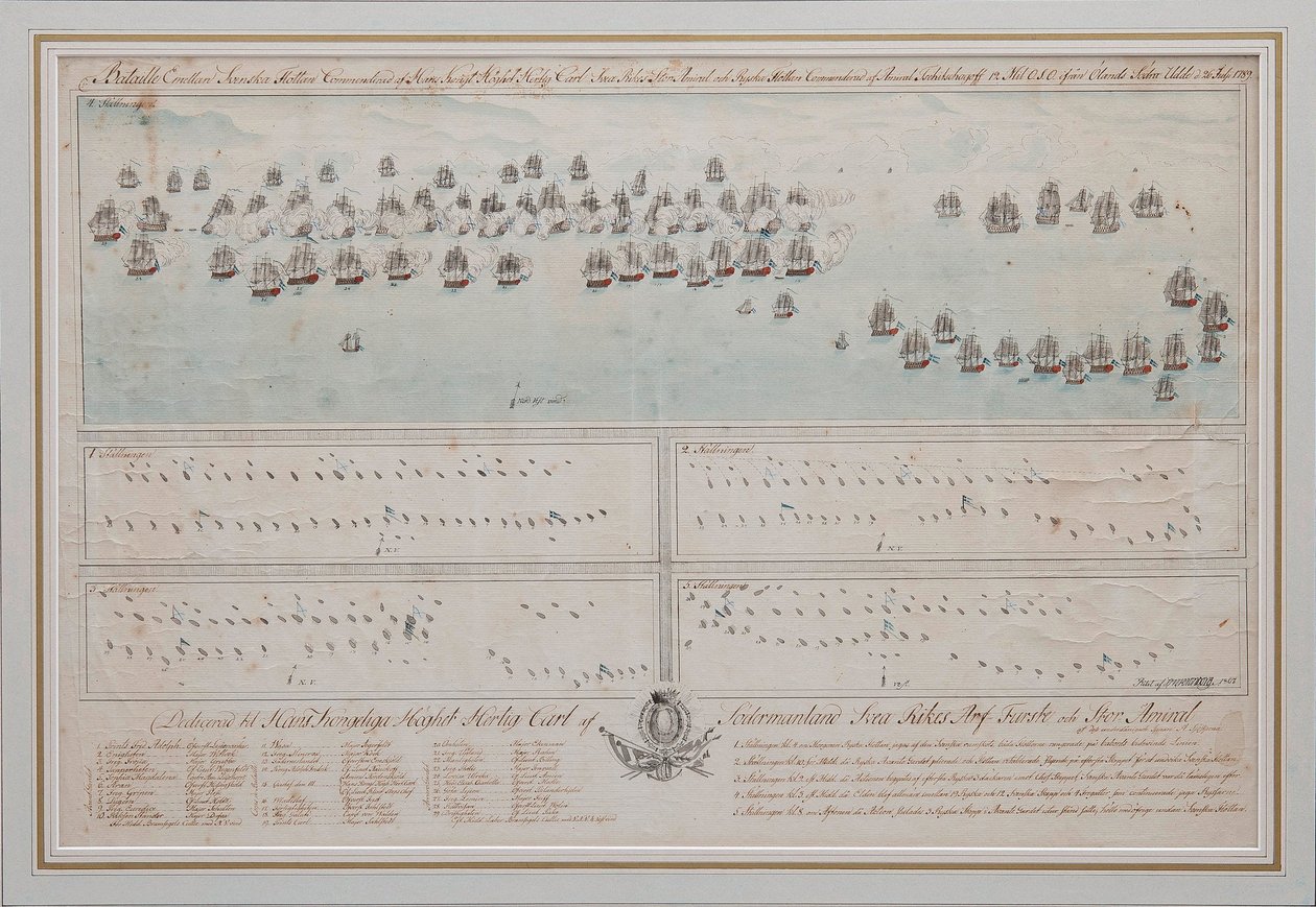 A batalha naval de Öland em 26 de julho de 1789, 1804 de Unbekannt