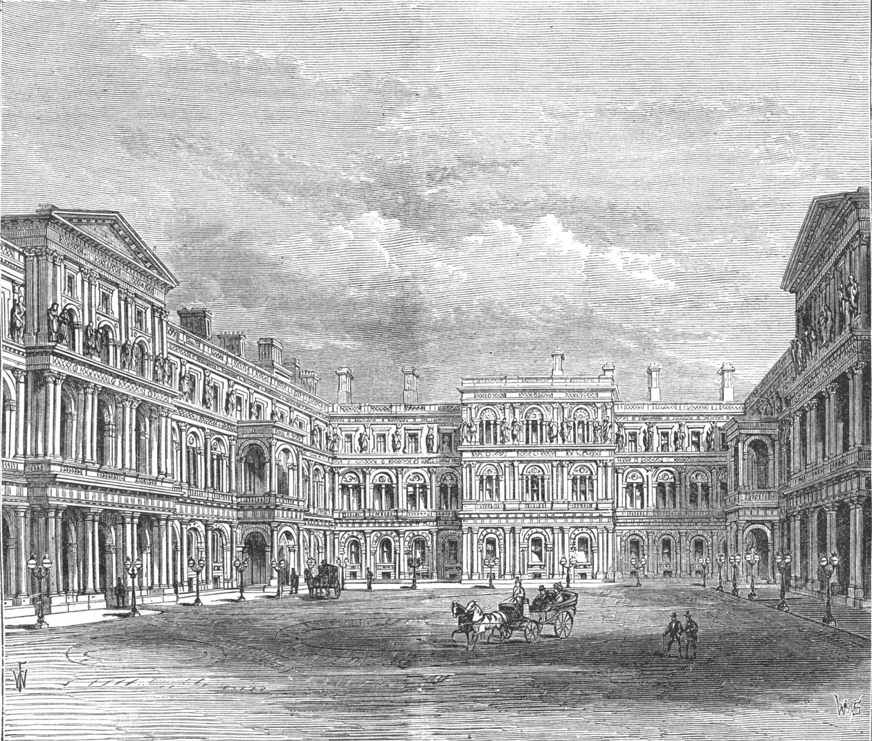 O novo Ministério das Relações Exteriores, 1897 de Unbekannt