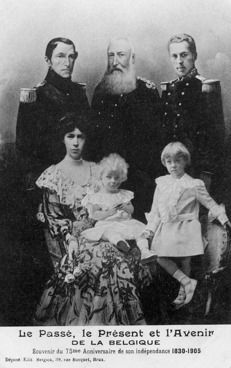 O passado, o presente e o futuro da Bélgica, 1905 de Unbekannt