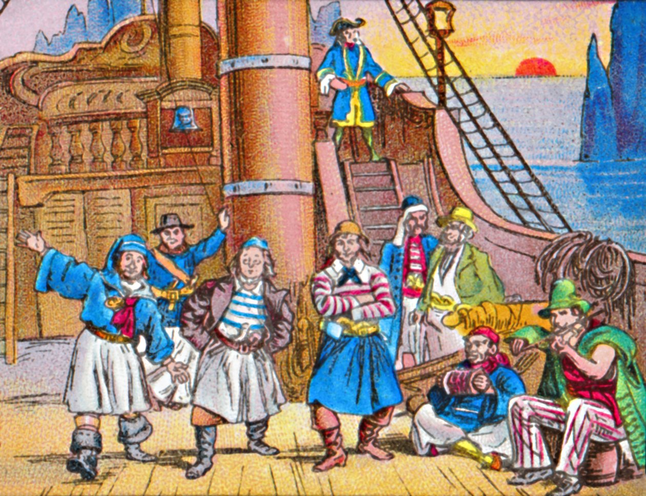 Os piratas em casa, c1905. de Unbekannt