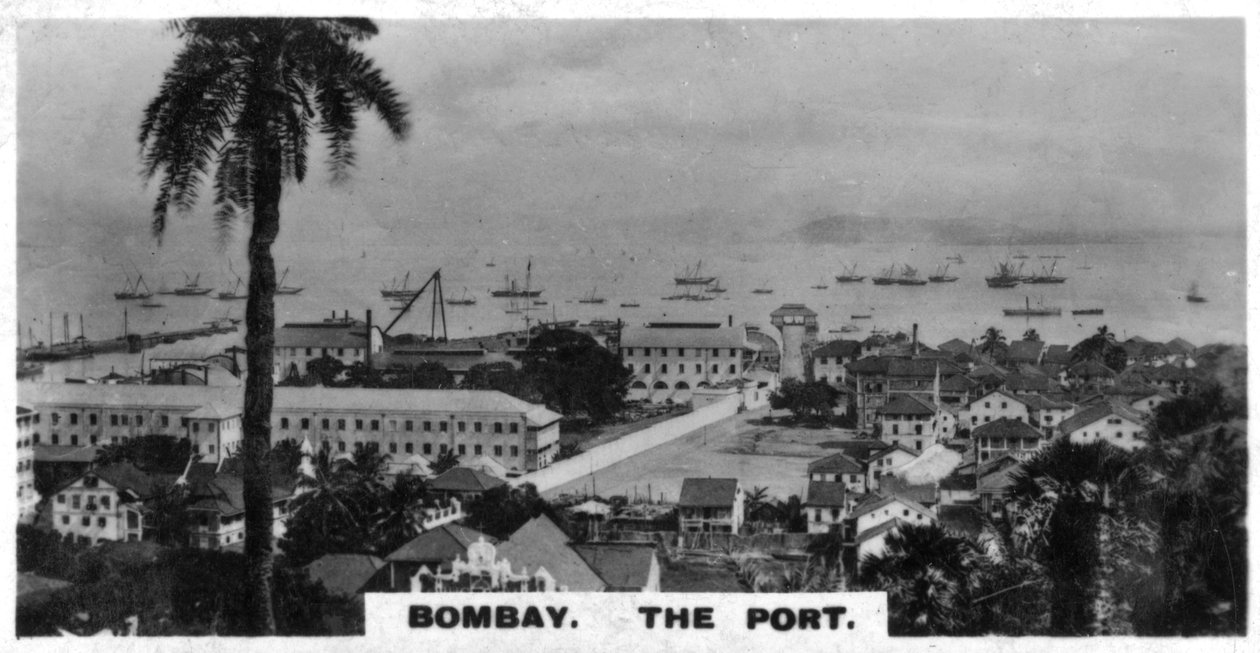 O porto, Bombaim, Índia, c1925 de Unbekannt