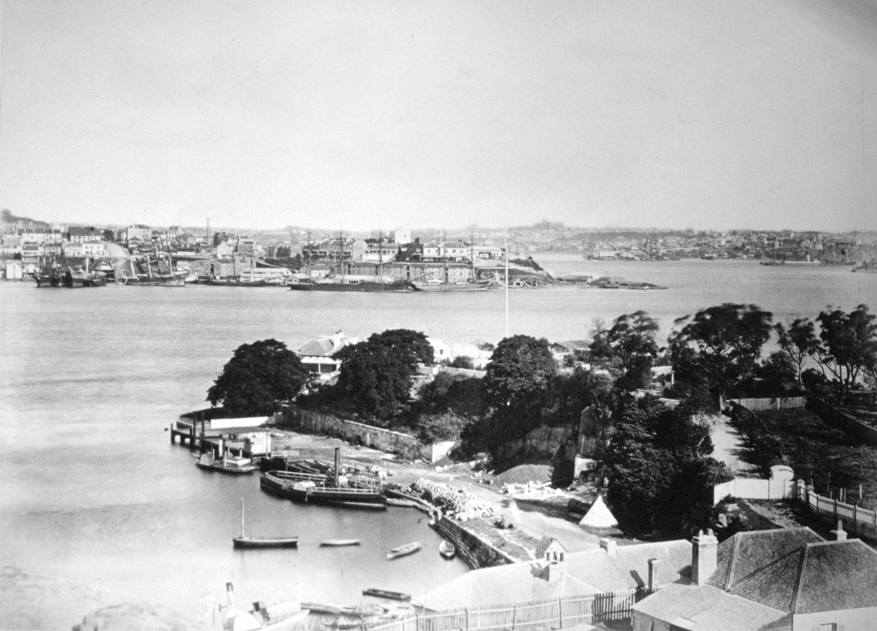 The Quay, Sydney, Nova Gales do Sul, Austrália, 1870-1880 de Unbekannt