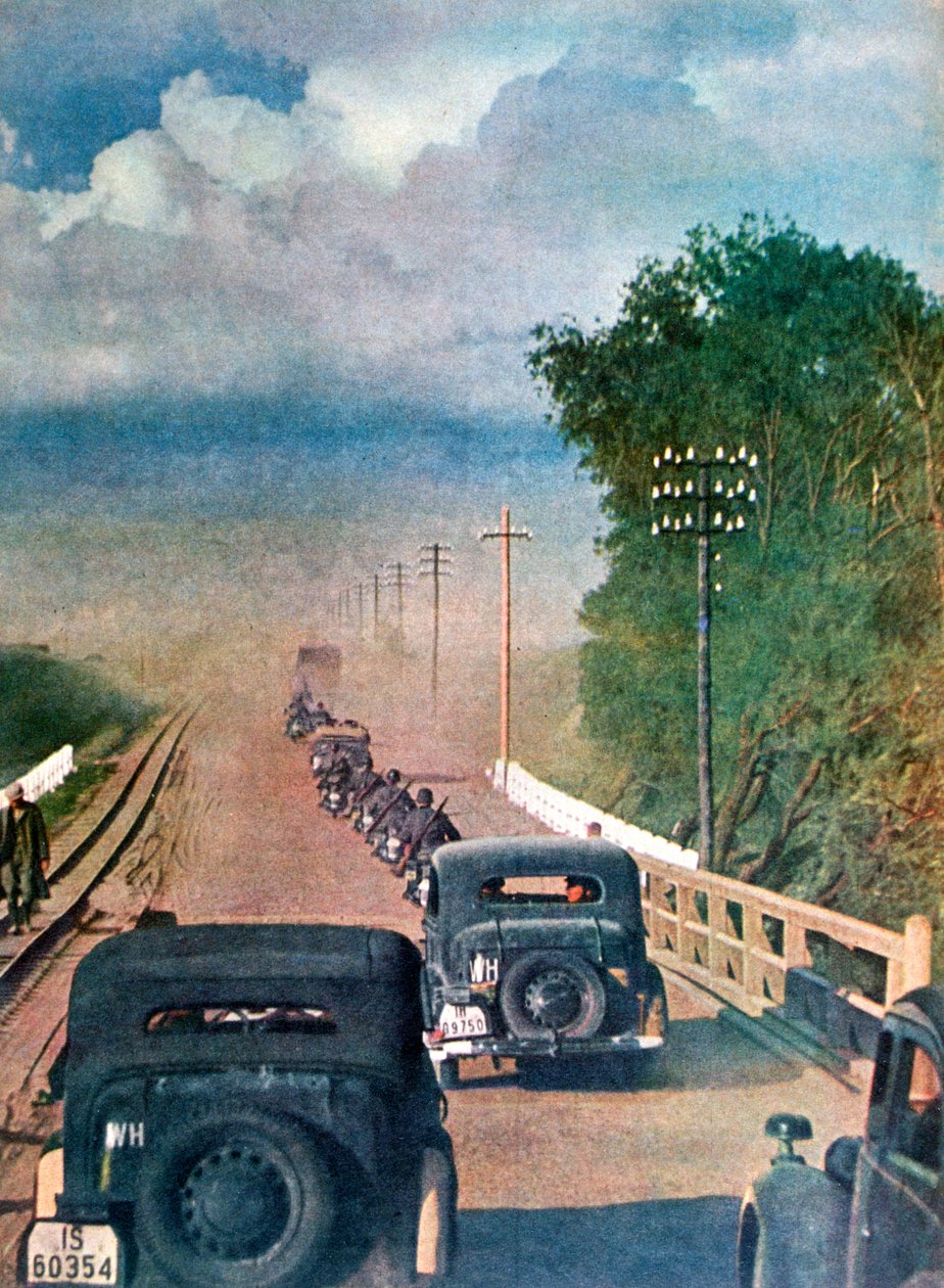 O caminho para a ofensiva alemã, Rússia, 1942 de Unbekannt
