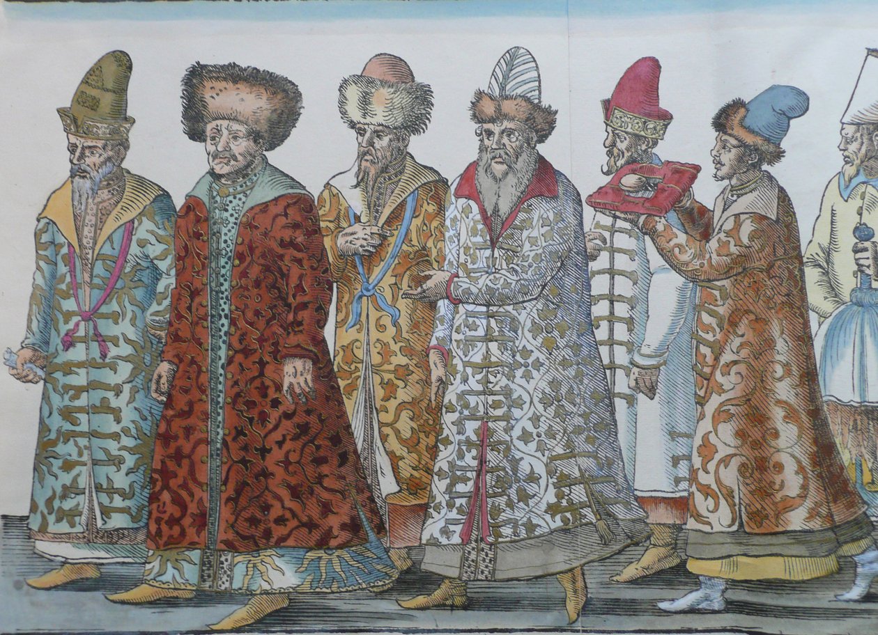 Os governantes de Moscou. Grão-Duque Ivan III, Vasili III Ivanovich, Ivan IV, o Terrível e sua Amba de Unbekannt