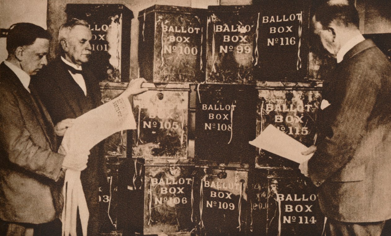 A segunda eleição geral de 1924 1935 de Unbekannt