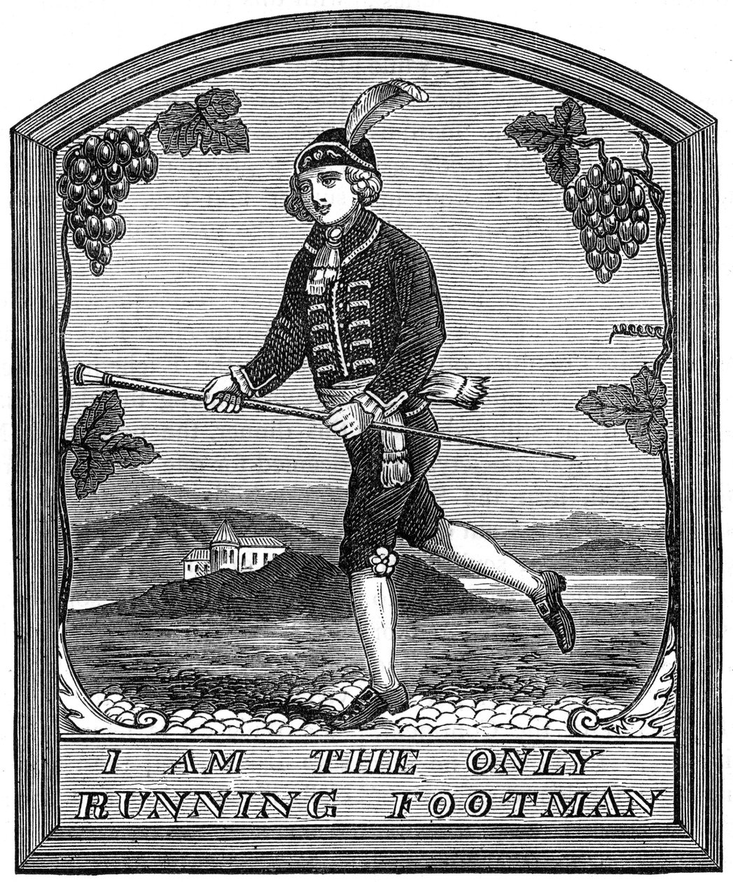 O sinal de The Running Footman, Londres, 1891 de Unbekannt