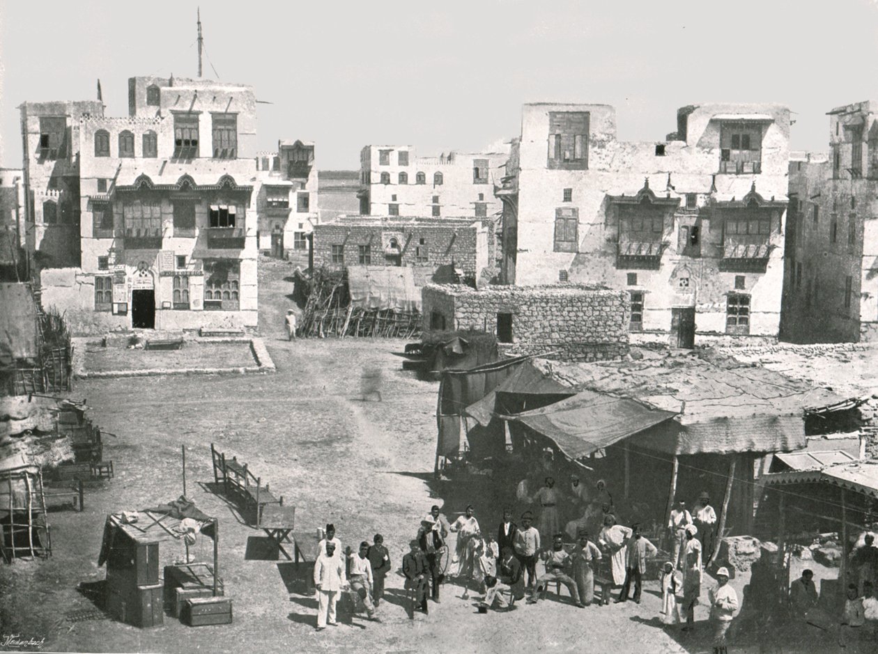A rua dos correios, Suakin, Sudão, 1895. de Unbekannt
