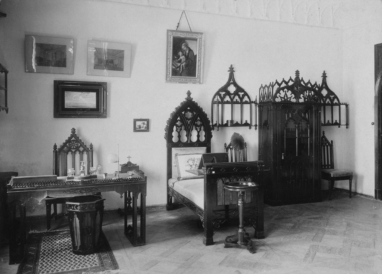 O estudo na mansão Maryino, no início da década de 1920 de Unbekannt