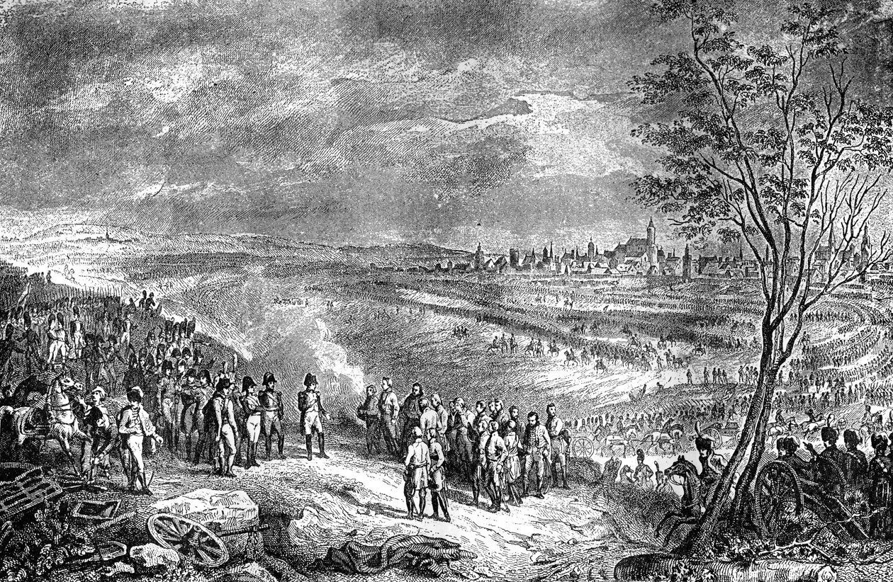 A rendição de Ulm, Alemanha, 20 de outubro de 1805 1882-1884 de Unbekannt