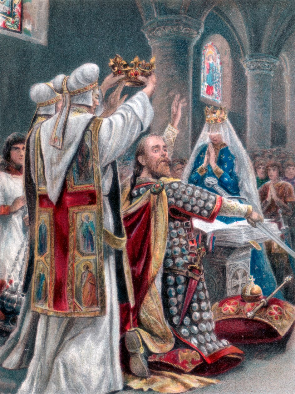 O juramento de Edward, o Confessor, Winchester, 1042, 1902 de Unbekannt