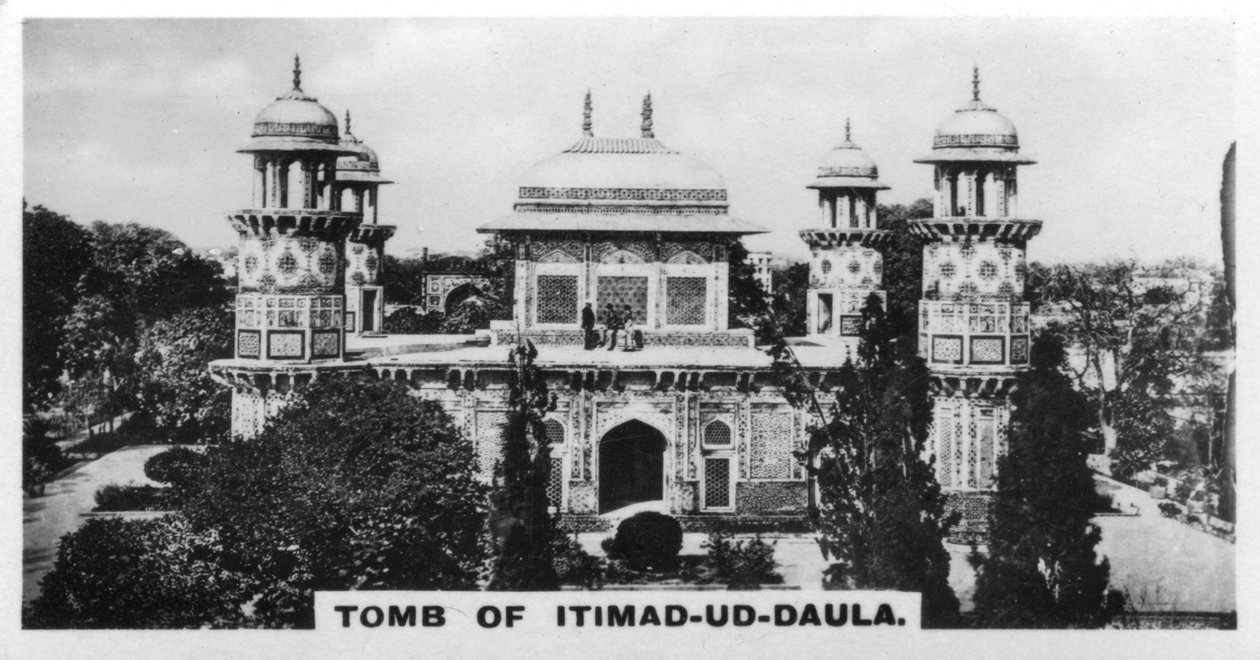 O túmulo de Itimad-Ud-Daula, Agra, Índia, c1925 de Unbekannt