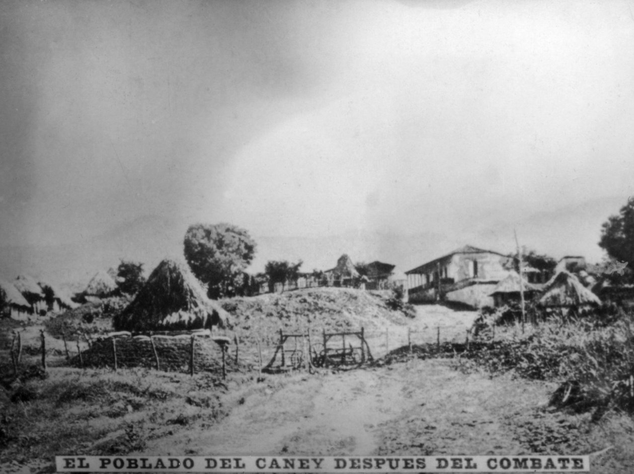A cidade de Caney após o combate, 1898, 1920 de Unbekannt