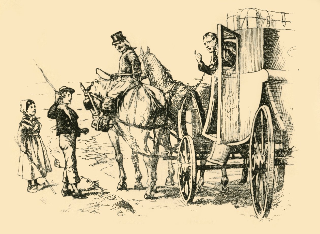 A carruagem dos tutores os conheceu em 1907. de Unbekannt