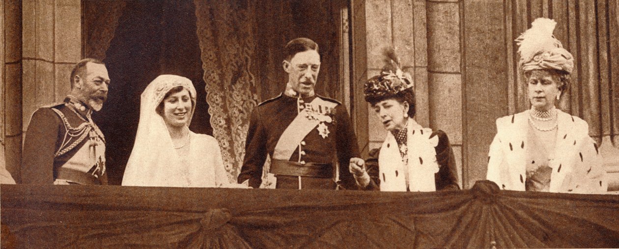 O casamento da princesa Mary e do visconde Lascelles, 28 de fevereiro de 1922 1935. de Unbekannt