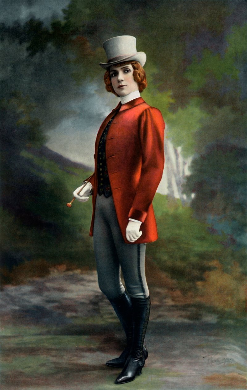 Teatro Das Variedades. O bastão - príncipe Orlofsky. Eve Lavalliere, 1904. de Unbekannt
