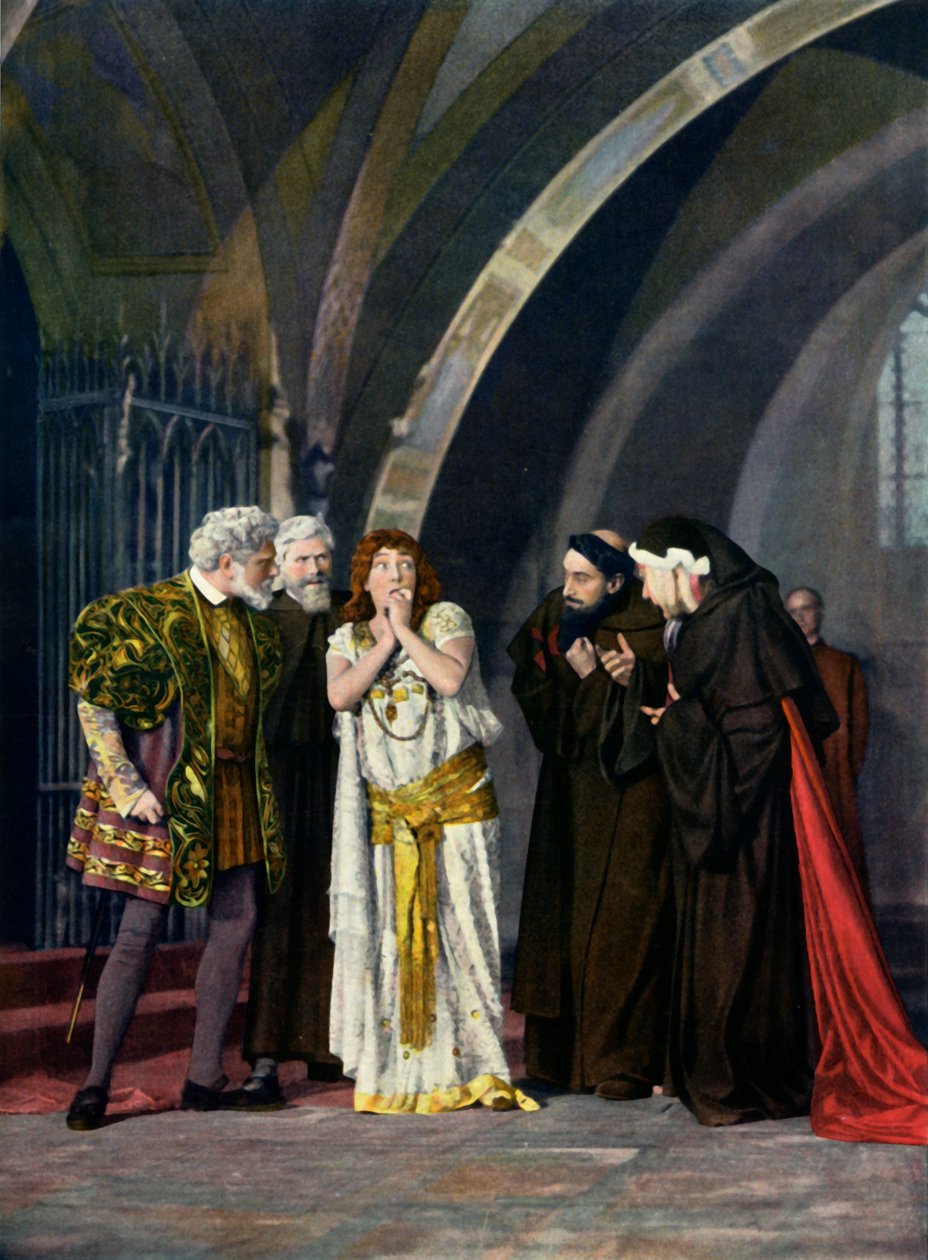 Teatro Sarah-Bernhardt. - La Sorciere. Ato IV, A Feiticeira, Ato IV 1904. de Unbekannt