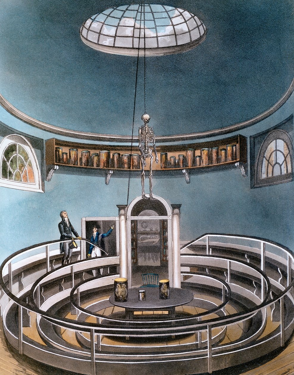 Teatro de Anatomia, Cambridge, 1815 de Unbekannt