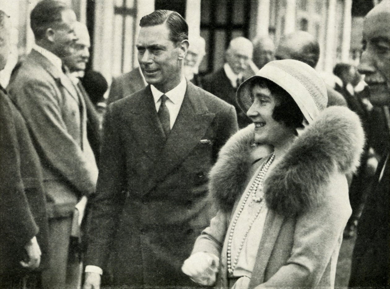 Suas Majestades no Royal Agricultural Show, Southampton, 1932, 1937. de Unbekannt