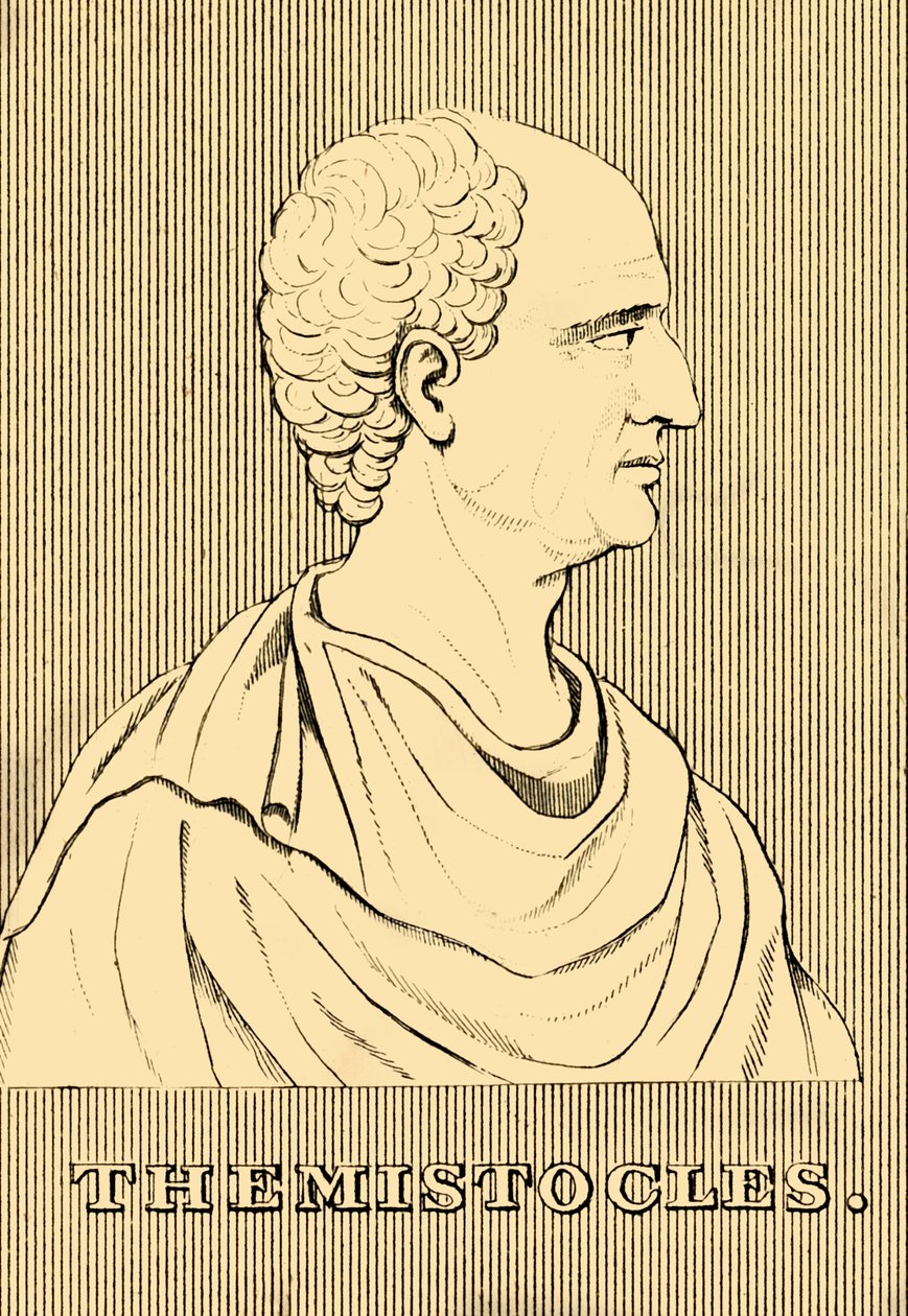 Temístocles, c 524-459 aC, 1830. de Unbekannt