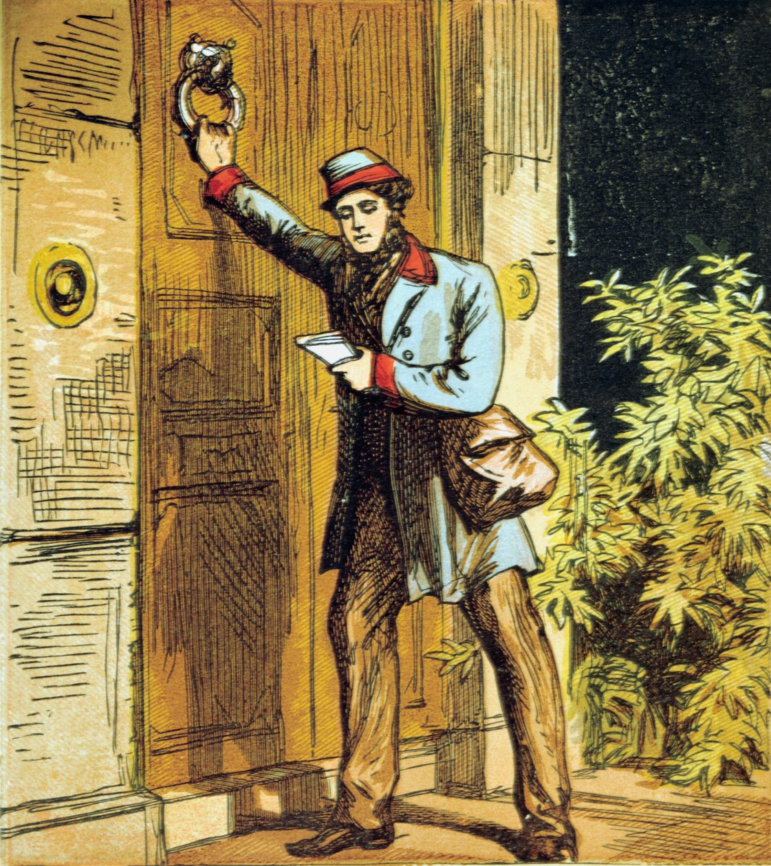Há a batida dos Postmans !, 1867. de Unbekannt
