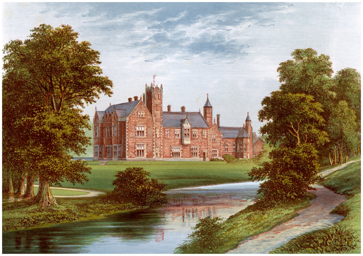 Thicket Priory, York, casa da família Dunnington-Jefferson, c1880 de Unbekannt