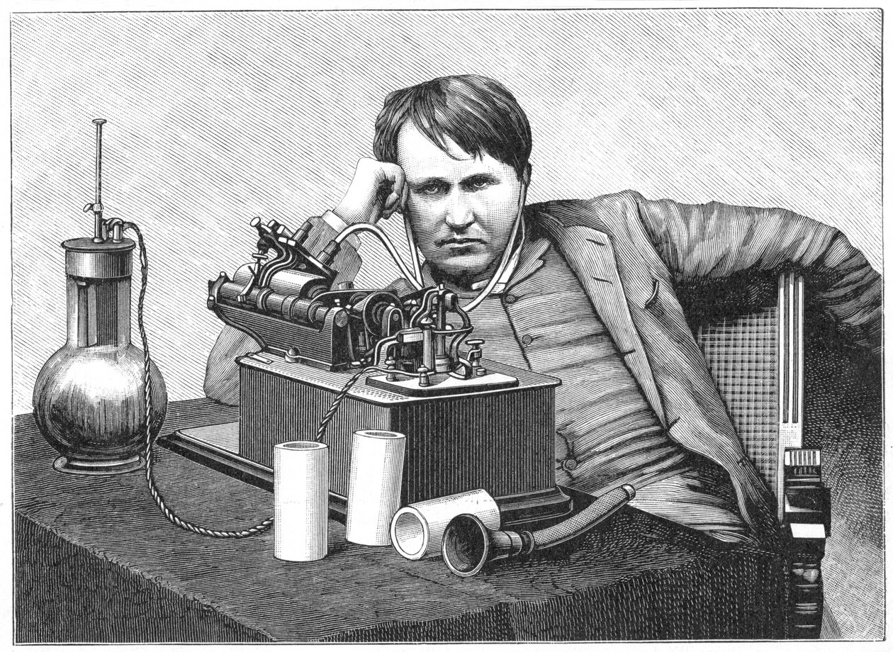 Thomas Alva Edison, 1888 de Unbekannt