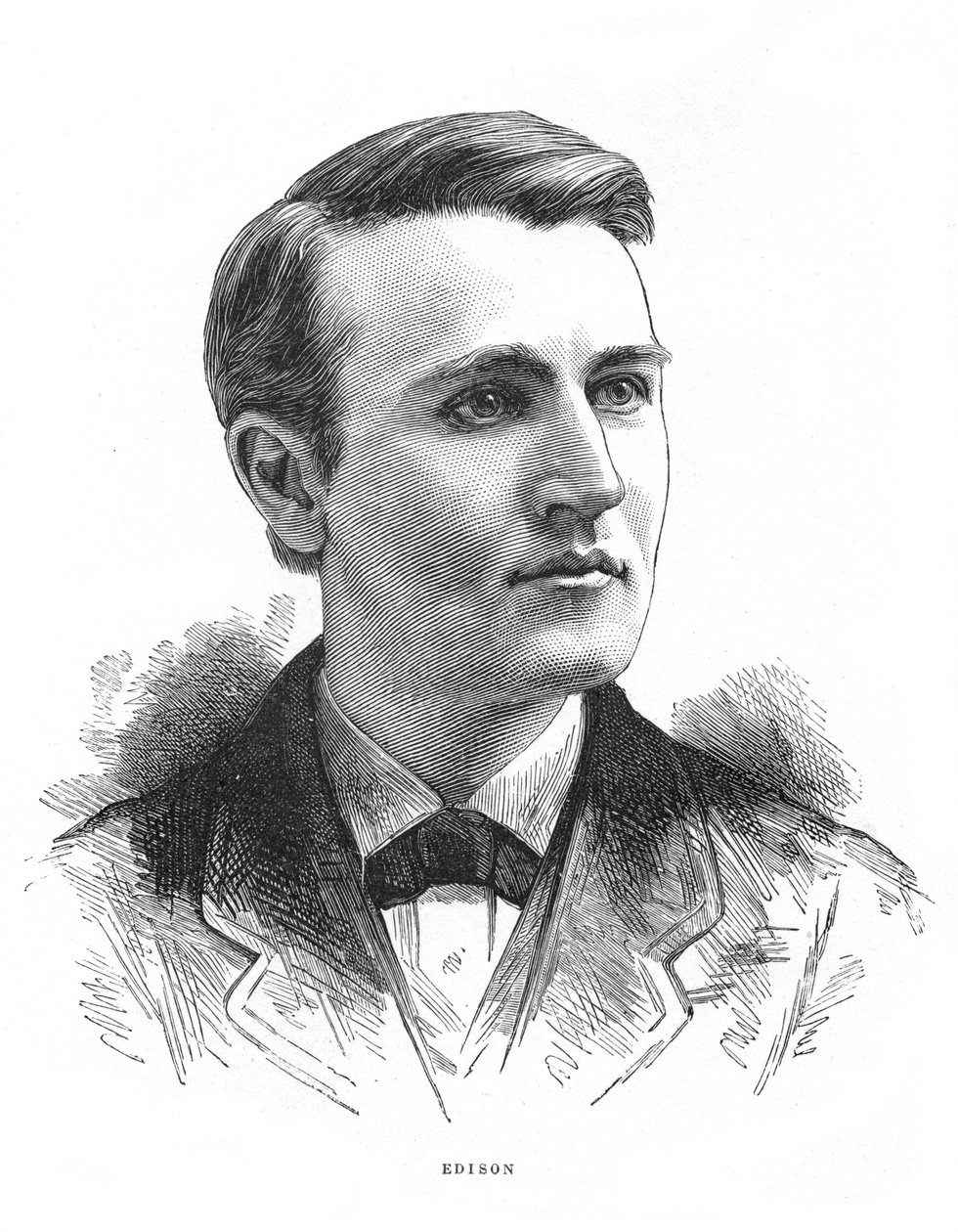 Thomas Alva Edison, inventor americano, c1879 de Unbekannt