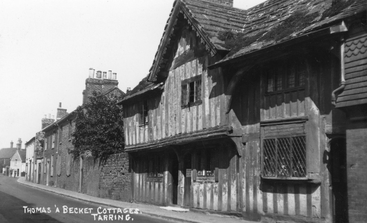 Thomas Becket casas de campo, Tarring, Worthing, West Sussex, c1900s-c1920s de Unbekannt