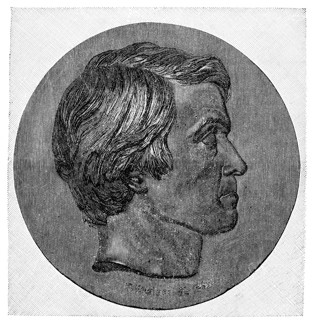 Thomas Carlyle, ensaísta, satirista e historiador escocês, século XIX de Unbekannt